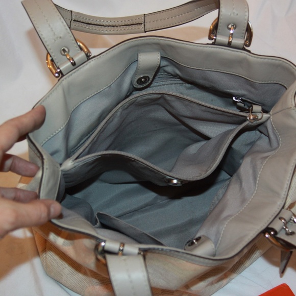 Coach 19268 F19268 Soho Signature Optic Linen Purse - Picture 6 of 7